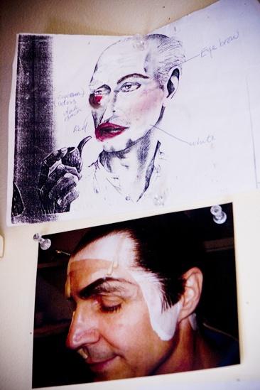 Howard McGillin Phantom transformation – drawing