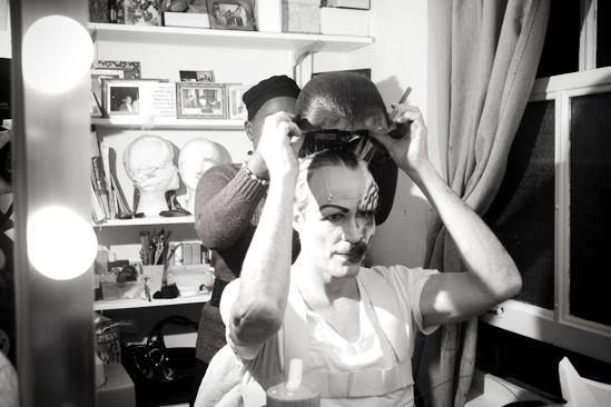 Howard McGillin Phantom transformation – wig