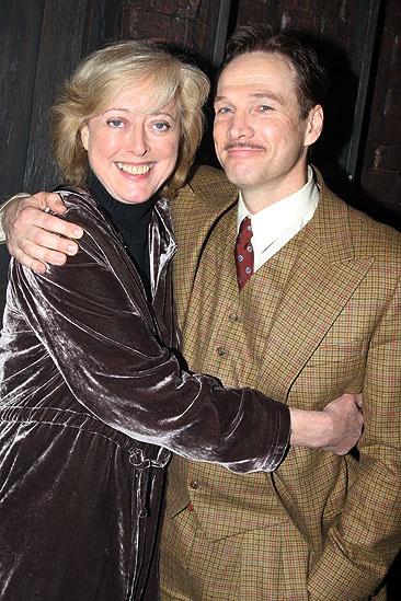 The 39 Steps at Helen Hayes Theater – Maria Aitken – Sean Mahon