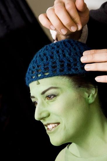 Nicole Parker Backstage at Wicked – cap2