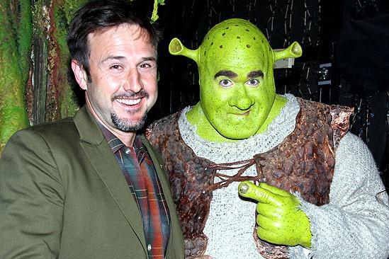 Courteney Cox & David Arquette at Shrek the Musical – Brian d’Arcy James – David Arquette