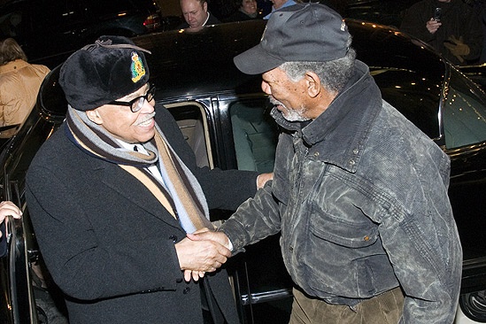 Morgan Freeman at Driving Miss Daisy – James Earl Jones – Morgan Freeman