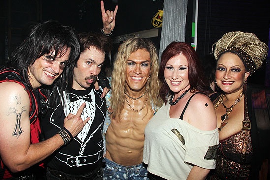 Tiffany at <i>Rock of Ages</i> - Jeremy Woodard– Mitchell Jarvis – MiG Ayesa – Tiffany – Michele Mais