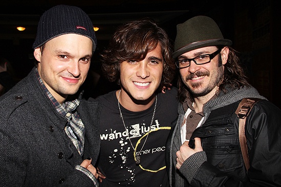 Diego Boneta at <i>Rock of Ages</i> - Jeremy Woodard – Diego Boneta – Mitch Jarvis