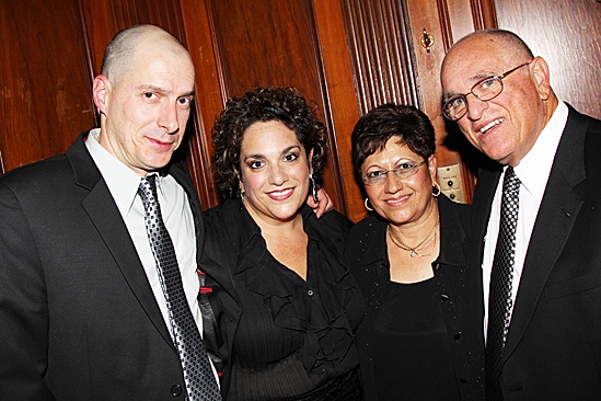 Once opening night – Bess Marie Glorioso, husband and parents