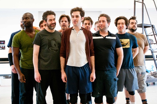 Peter and the Starcatcher Rehearsal – Adam Chanler-Berat – The Company