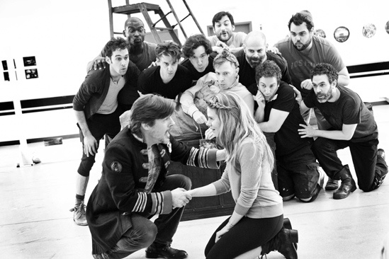 Peter and the Starcatcher Rehearsal – Rick Holmes – Celia Keenan-Bolger – The Company 
