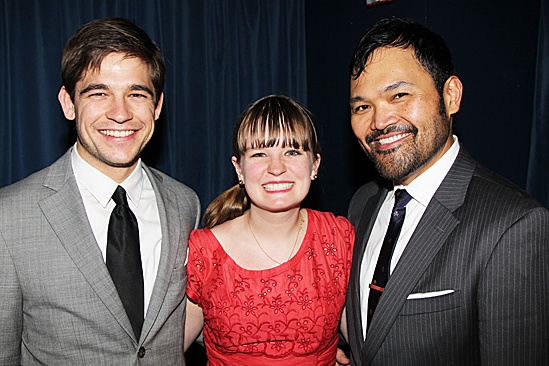 Peter and the Starcatcher Opening Night – Jason Ralph – Betsy Hogg – Orville Mendoza