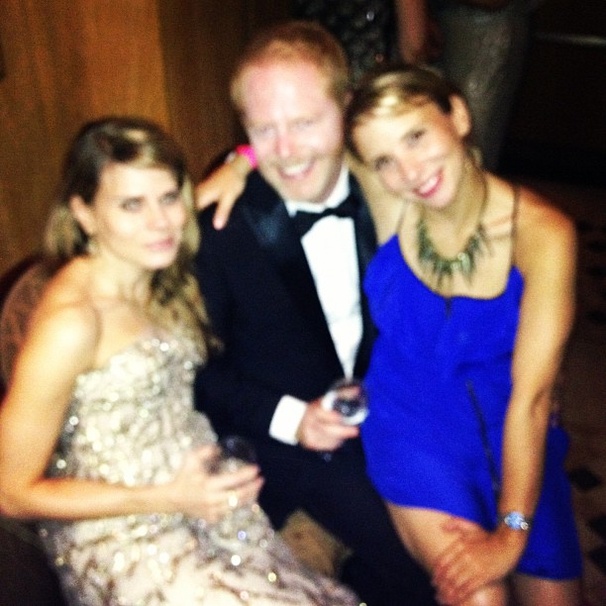 2012 Tony Awards Instagram Snapshots - Celia Keenan-Bolger – Jesse Tyler Ferguson - Sara Saltzberg