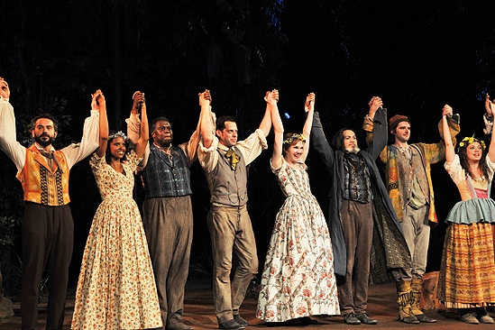 As You Like It Opening Night – Curtain Call – Lily Rabe 