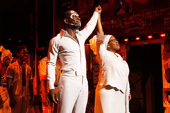 Fela Opening Night 2012 – Sahr Ngaujah – Melanie Marshall
