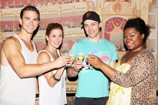 Ghost Celebrates 100 Broadway Shows - Richard Fleeshman – Caissie Levy – Bryce Pinkham – Da’Vine Joy Randolph