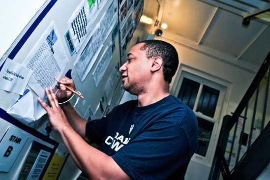Backstage at Clybourne Park – Damon Gupton 