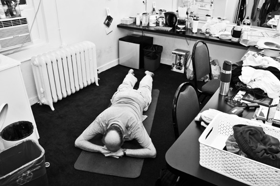 Backstage at Clybourne Park – Frank Wood   