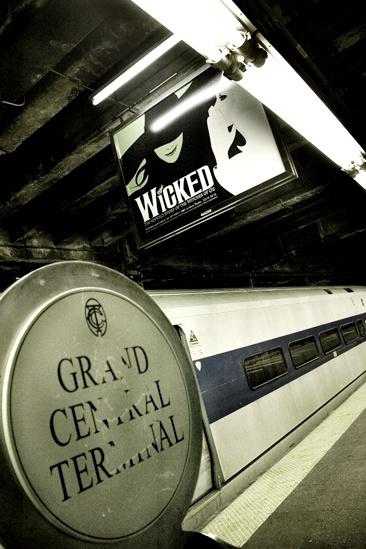 Wicked Grand Central – two signs