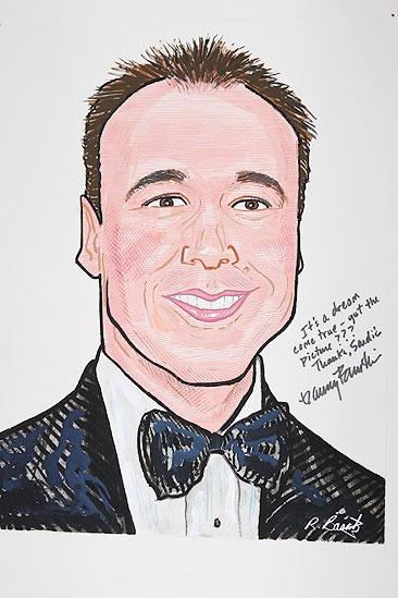 Danny Burstein Honored at Sardi’s – Caricature