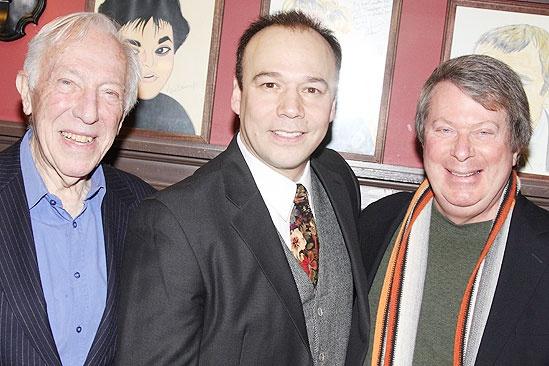Danny Burstein Honored at Sardi’s – Danny Burstein – Andre Bishop – Bernard Gersten