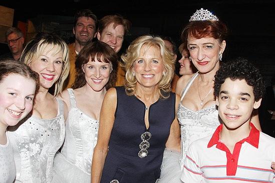 Joe Biden at Billy Elliot – Jill Biden – Haydn Gwynne – David Alvarez