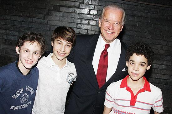 Joe Biden at Billy Elliot – Trent Kowalik – Kiril Kulish – Joe Biden - David Alvarez