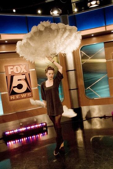 Tom Wopat at Fox 5 – Jill Nicklaus feather