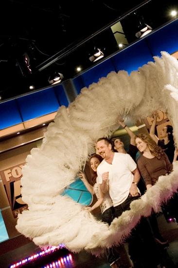 Tom Wopat at Fox 5 –Tom practicing
