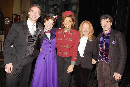 Kathie Lee Gifford and Hoda Kotb Moonlight at Mary Poppins – Kathie Lee Gifford – Scarlett Strallen – Adam Fiorentino – Brad Haak