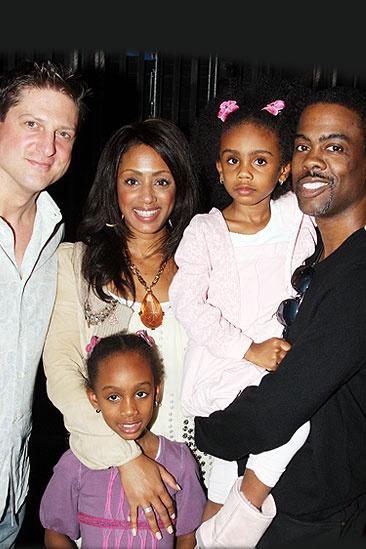 Chris Rock and Family at Shrek the Musical – Chris Rock – Lola Simone – Zahra Savannah – Malaak Compton – Christopher Sieber