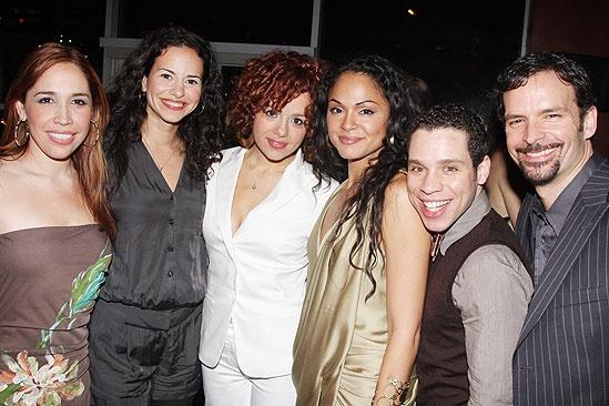 West Side Story opening – Andrea Burns – Mandy Gonzalez – Janet Dacal – Karen Olivo – Robin De Jesus - Rick Negron