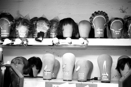 Girls in Jersey Boys – wigs