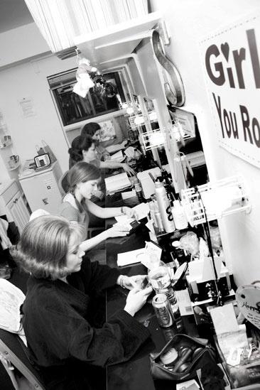 Girls in Jersey Boys – intermission