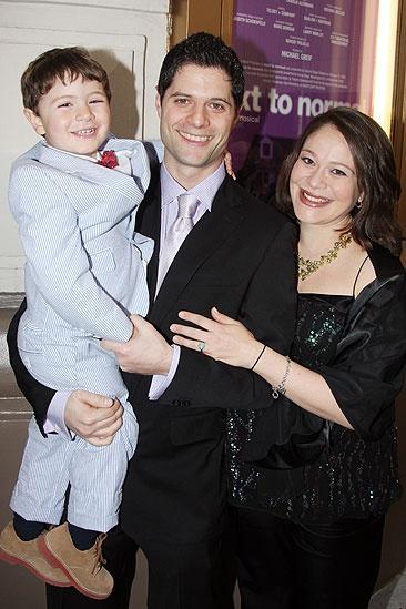 Next to Normal Opening Night – Tom Kitt – Rita Pietropinto – Michael Kitt