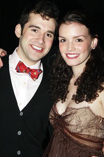 Next to Normal Opening Night – Adam Chanler-Berat – Jennifer Damiano