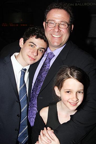 Next to Normal Opening Night – Michael Greif – son Noah – daughter Hannah