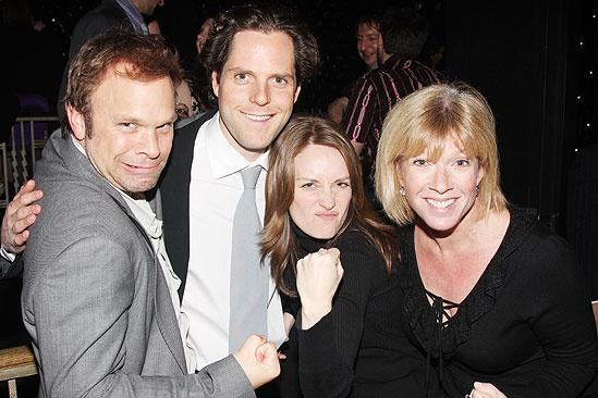 Next to Normal Opening Night – Norbert Leo Butz – Alexander Chaplin- Michelle Federer – Daisy Prince