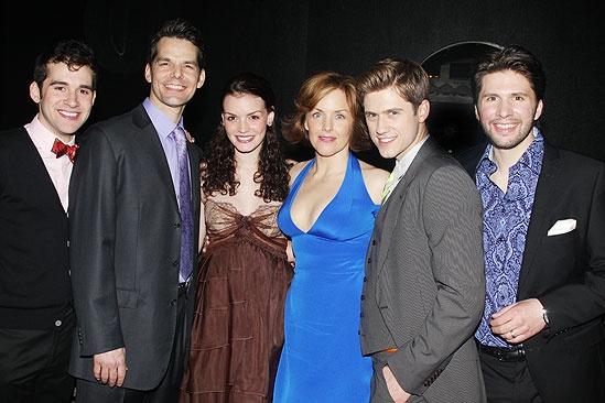 Next to Normal Opening Night – Adam Chanler-Berat – J. Robert Spencer – Jennifer Damiano – Alice Ripley – Aaron Tveit – Louis Hobson