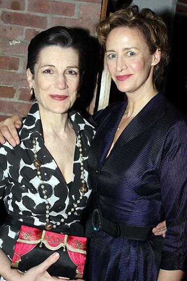 Mary Stuart Opening Night – Harriet Walter – Janet McTeer