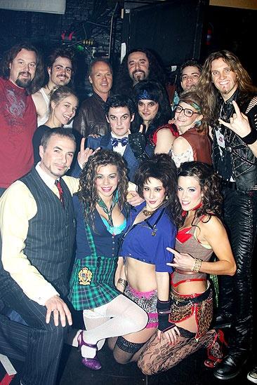 Random celebs at ROA – Michael Keaton – group