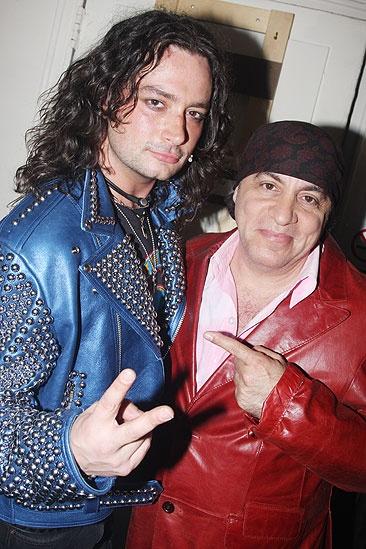 Random celebs at ROA – Constantine Maroulis – Steve Van Zandt