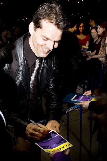 Next to Normal stage door – J. Robert Spencer