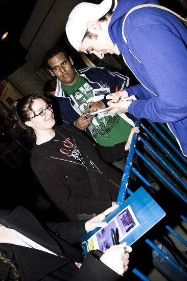 Next to Normal stage door – Adam Chanler-Berat