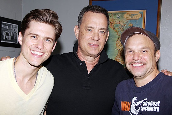 Tom Hanks at Catch Me If You Can –  Aaron Tveit – Tom Hanks – Norbert Leo Butz