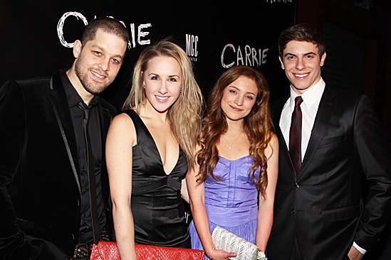 Carrie - Ben Thompson, Jeanna De Waal, Christy Altomare and Derek Klena