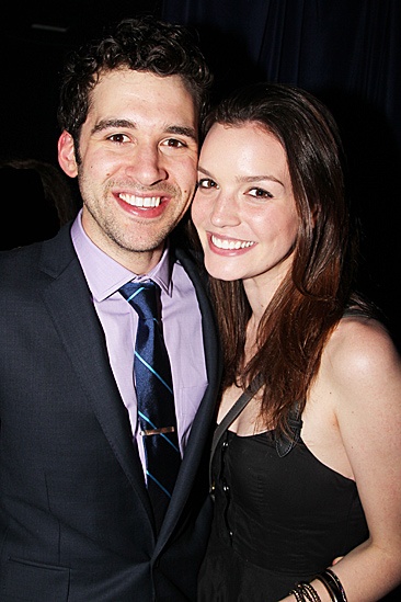 Peter and the Starcatcher Opening Night – Adam Chanler-Berat – Jennifer Damiano