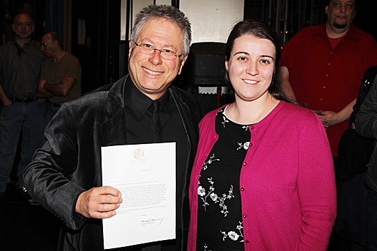 Leap of Faith Opening Night – Alan Menken – Mayor Office Official 