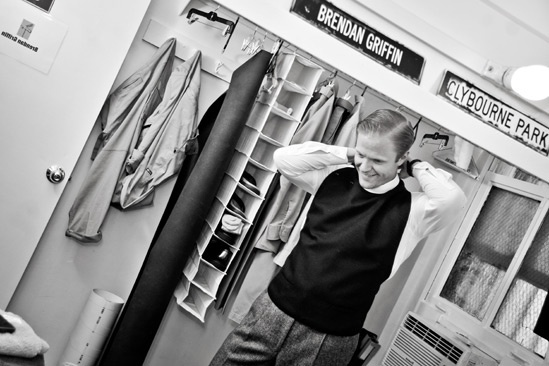 Backstage at Clybourne Park – Brendan Griffin 