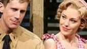 Andrew Samonsky as&nbsp;Lt. Joseph Cable and Laura Osnes as Nellie Forbush in South Pacific.