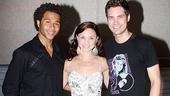High School Musical&nbsp;star Corbin Bleu says hello to Ariel (Chelsea Morgan Stock) and Eric (hHigh School Musical&nbsp;star Corbin Bleu says hello to Ariel (Chelsea Morgan Stock) and Eric (his pal Drew Seeley) after a performance of&nbsp;The Little Mermaid.is pal Drew Seeley) after a performance of&nbsp;The Little Mermaid.