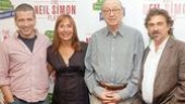 Neil Simon has entrusted his autobiographical comedies to director David Cromer (l.), with Laurie Metcalf and Dennis Boutsikaris playing characters based on his parents.