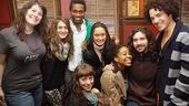 Swenson and Creel at Sardi’s – Lauren Elder – Hannah Shankman – Ato Blankson-Wood – Allison Guinn – Kaitlin Kiyan – Maya Sharpe – Paris Remillard – John Moauro