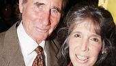 It just wouldn't be a Roundabout opening be without company alum and Tony Award winner Jim Dale, who arrives with wife Julia.